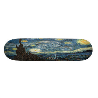 Starry Night Skateboard Deck