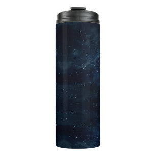 Starry Night Sky , Galaxy Space Celestial Thermal Tumbler