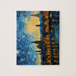 Starry Night Sky Jigsaw Puzzle