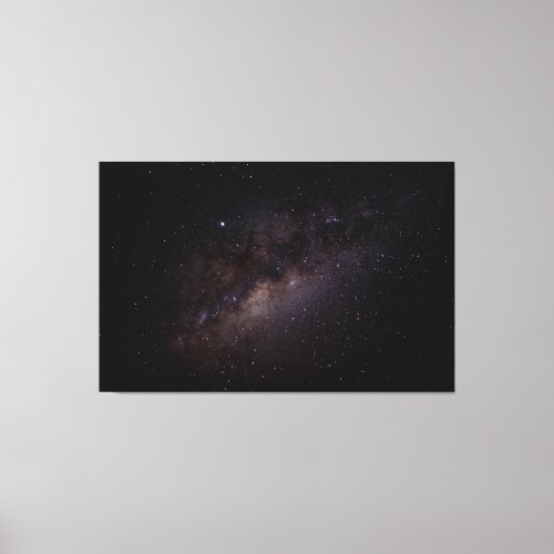 Starry Night sky Photo Canvas Print