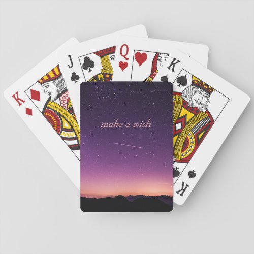 Starry Night Sky  Poker Cards