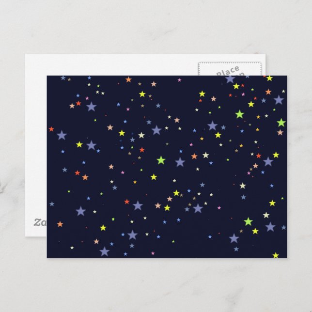 Starry Night Sky Postcard (Front/Back)