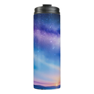 Starry Night Sky Thermal Tumbler