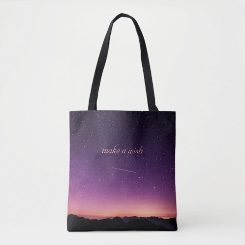 Starry Night Sky  Tote Bag