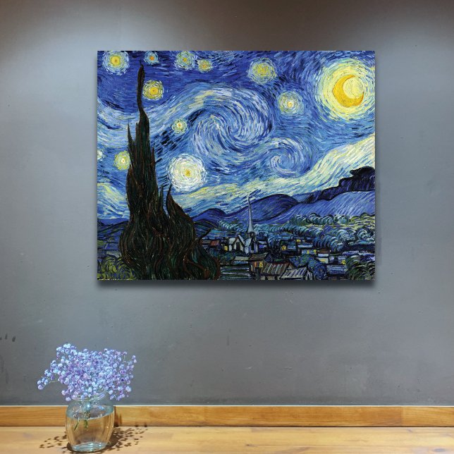Starry Night Sky Vincent van Gogh Canvas Print (Creator Uploaded)