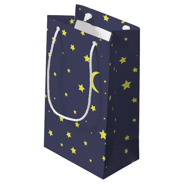 Starry Night Small Gift Bag (Back Angled)
