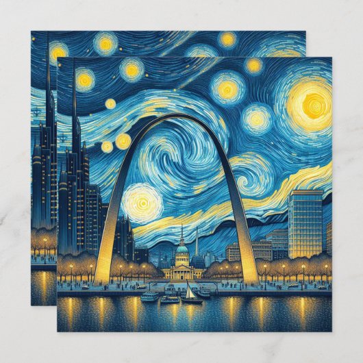 Starry Night St. Louis Missouri (Front/Back)