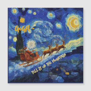 Starry Night St Nicholas Arrives In St Remy