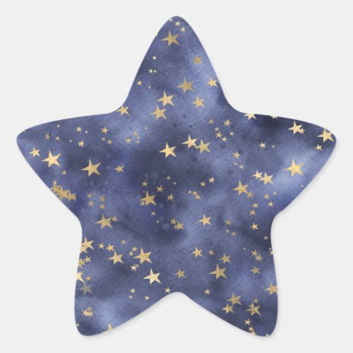 Starry Night Star Sticker