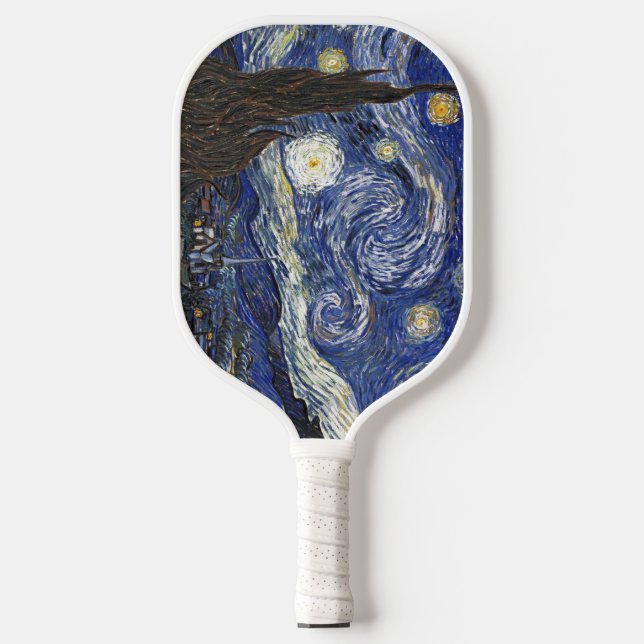 Starry Night Starry Van Gogh Pickleball Paddle (Front)
