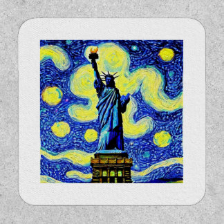 Starry Night Statue Of Liberty New York Patch