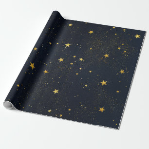 Starry Night Style 3 Wrapping Paper Roll