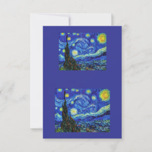Starry Night  Thank You Card