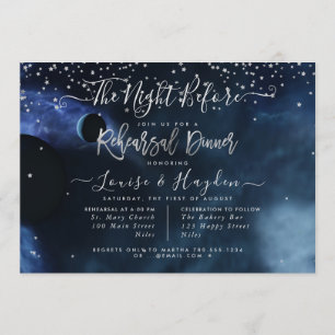 Starry Night, The Night Before, Rehearsal Announce Invitation