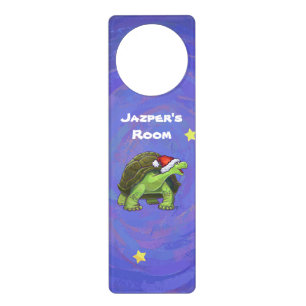 Starry Night Tortoise Christmas Door Hanger