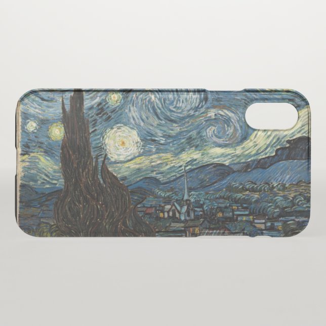 Starry Night Uncommon iPhone Case (Back (Horizontal))