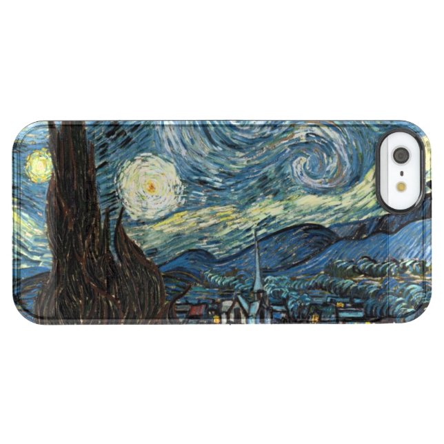 Starry Night Uncommon iPhone Case (Back Horizontal)