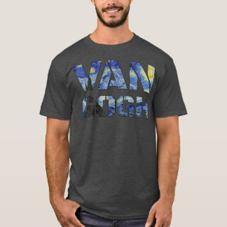 Starry Night Van Gogh Art Painting Vincent Van Gog T-Shirt