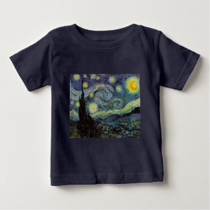 Starry Night - van Gogh Baby T-Shirt