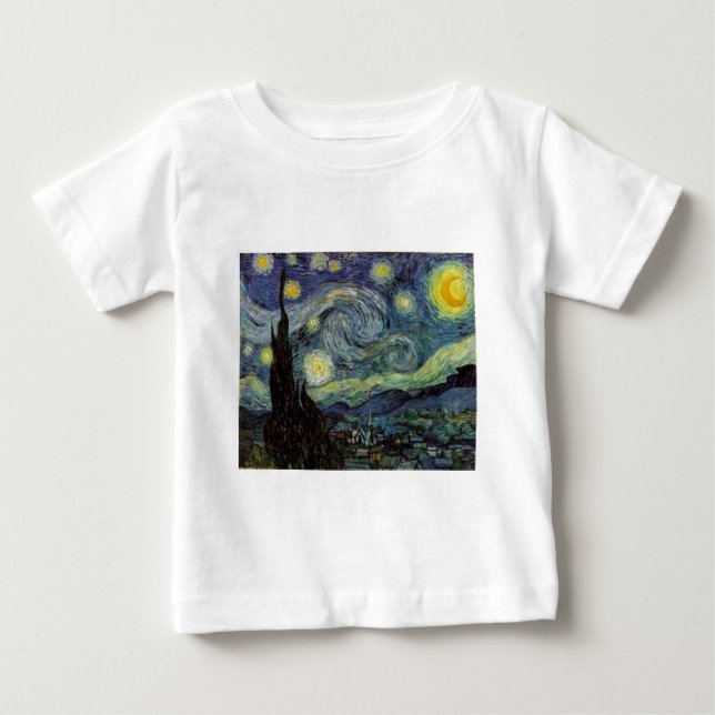 Starry Night - van Gogh Baby T-Shirt (Front)