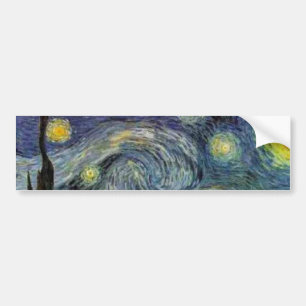 Starry Night - van Gogh Bumper Sticker