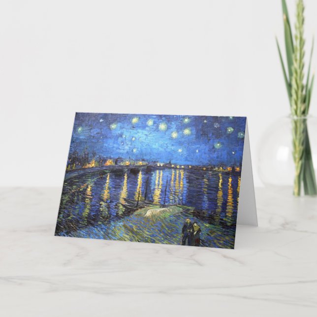 Starry Night: Van Gogh Card (Front)
