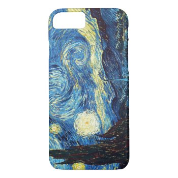Starry Night - Van Gogh Iphone 8/7 Case by masterpiece_museum at Zazzle