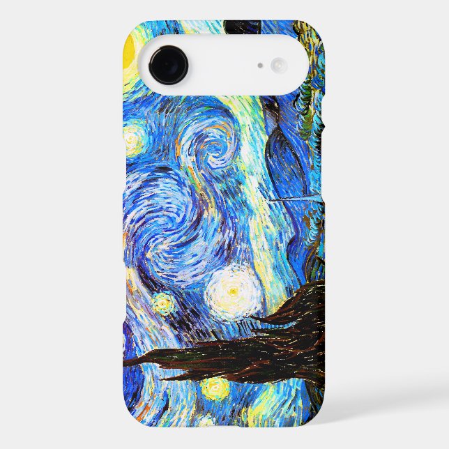 Starry Night Van Gogh Fine Art Case-Mate iPhone Case (Back)