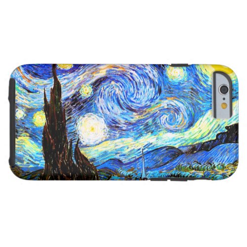 Starry Night Van Gogh Fine Art Tough iPhone 6 Case