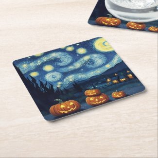 Starry Night Van Gogh Halloween