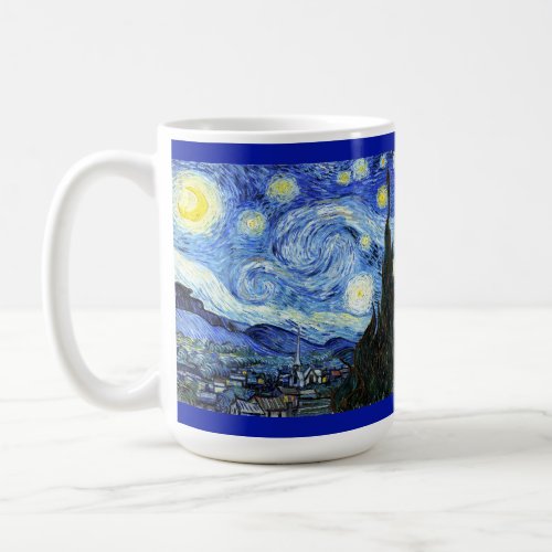 Starry Night Van Gogh Impressionism Mug