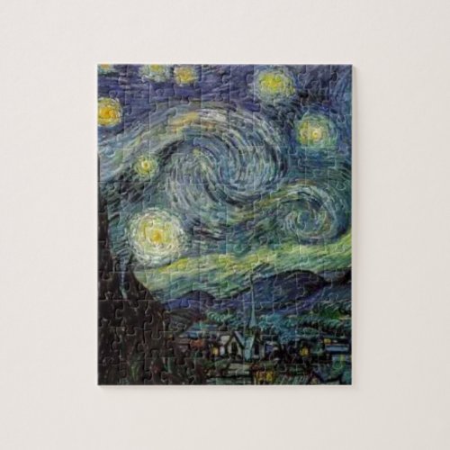 Starry Night _ van Gogh Jigsaw Puzzle