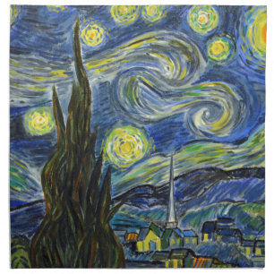 Starry Night, Van Gogh Napkin