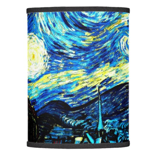 Starry Night Van Gogh Painting Lamp Shade Starry Night Van Gogh Painting Lamp Shade