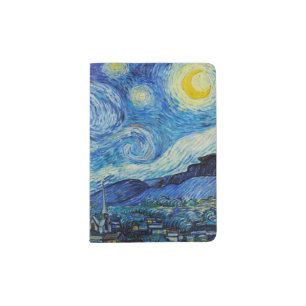 Starry Night, Van Gogh Painting Passport Holder