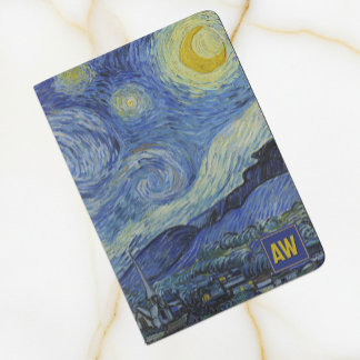 Starry Night, van Gogh Passport, Monogram Passport Holder