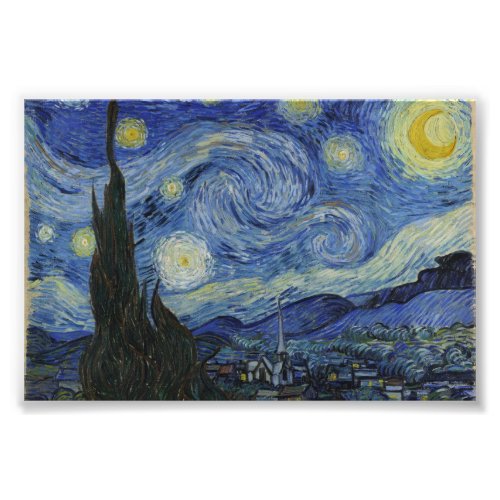 Starry Night Van Gogh Photo Print