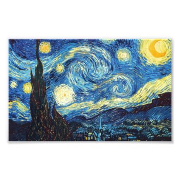 Starry Night - Van Gogh Photo Print by masterpiece_museum at Zazzle