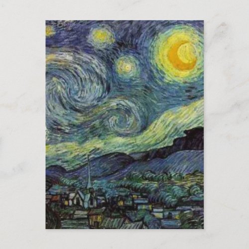 Starry Night _ van Gogh Postcard