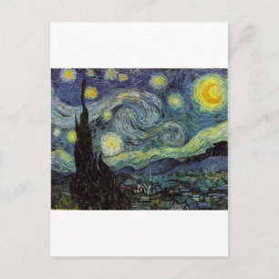 Starry Night - van Gogh Postcard