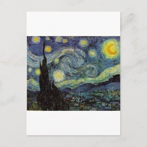 Starry Night _ van Gogh Postcard