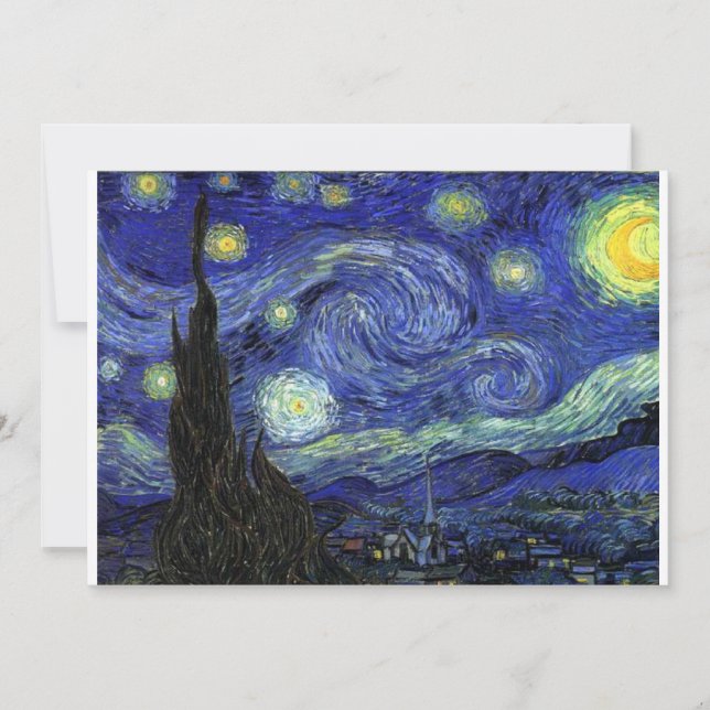 Starry Night, Vincent van Gogh (Front)
