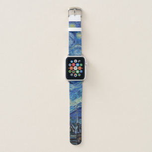 Starry Night, Vincent van Gogh Apple Watch Band