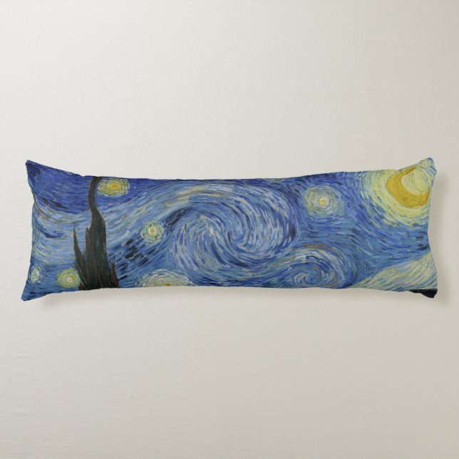 Starry Night Vincent van Gogh Body Pillow (Front)