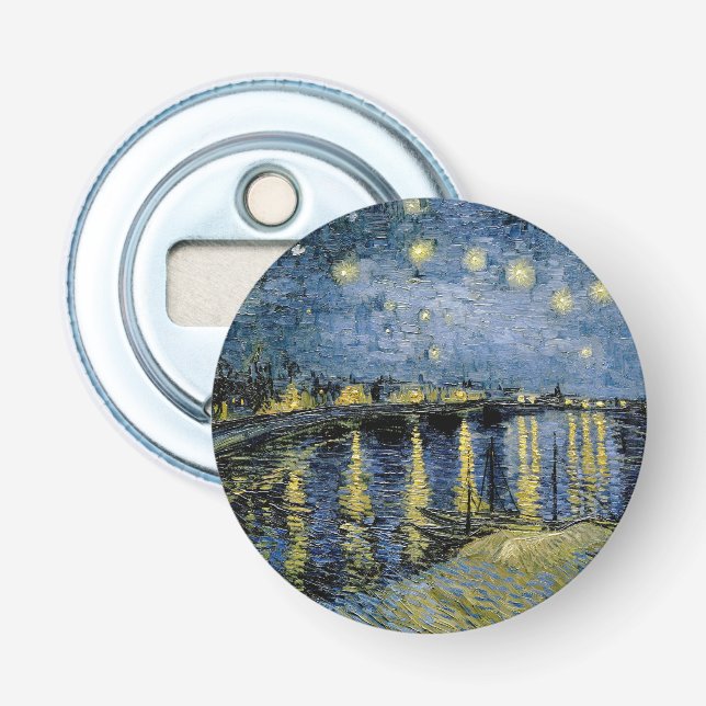  Starry Night  Vincent  van Gogh     Bottle Opener (Front)