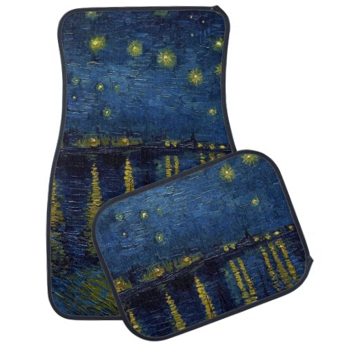 Starry Night Vincent van Gogh Car Floor Mat