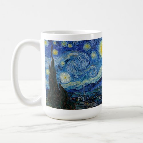 Starry Night  Vincent Van Gogh Coffee Mug