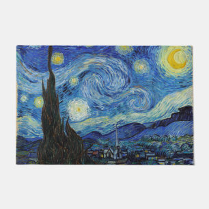 Starry Night, Vincent van Gogh Doormat