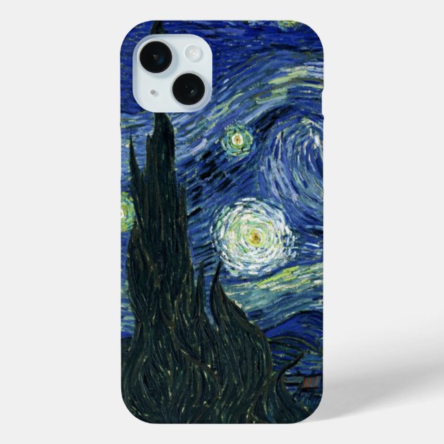 Starry Night Vincent van Gogh Fine Art Painting Case-Mate iPhone Case (Back)