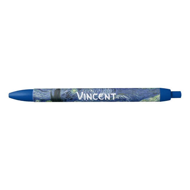 Starry Night Vincent van Gogh Fine Art Painting Pen (Front)
